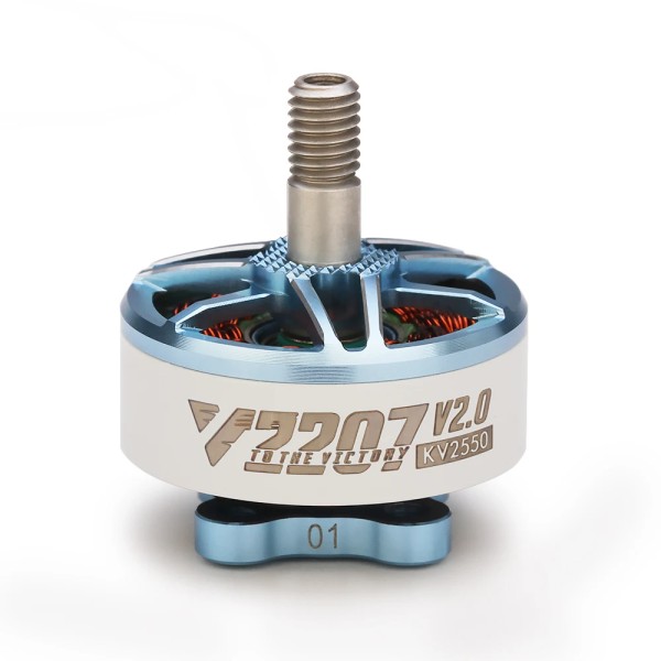 T-Motor Velox V2207 V2 2207 1750KV 1950KV 5-6S / 2550KV 4S Brushless Motor for Racing Drone Quadcopter RC Parts